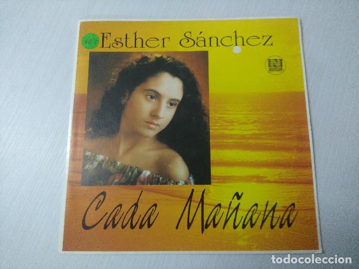 Discos de vinilo: ESTHER SANCHEZ/CADA MA&Ntilde;ANA/SINGLE PROMOCIONAL. - Foto 1