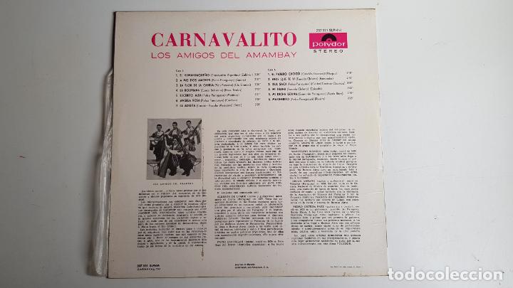 Discos de vinilo: LOS AMIGOS DEL AMAMBAY - CARNAVALITO (VINILO) - Foto 2
