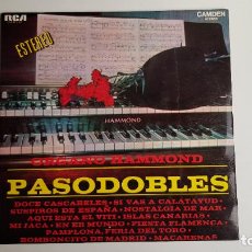 Discos de vinilo: PASODOBLES - ORGANO HAMMOND (VINILO). Lote 308068468