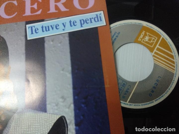 Discos de vinilo: LUCERO/TE TUVE Y TE PERDI/SINGLE. - Foto 2