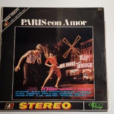Discos de vinilo: PARIS CON AMOR - JO BASILE - ACORDEON Y ORQUESTA (VINILO). Lote 308069228