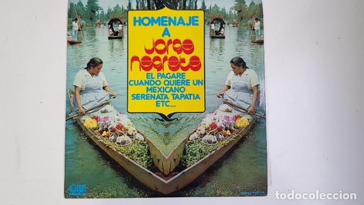 Discos de vinilo: Homenaje a Jorge Negrete (VINILO) - Foto 1
