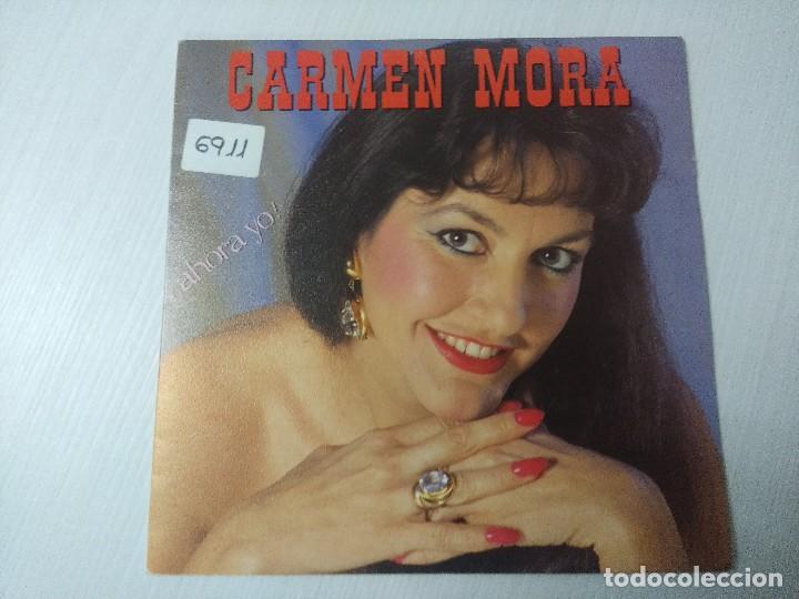 Discos de vinilo: CARMEN MORA/AHORA YO/SINGLE PROMOCIONAL. - Foto 1