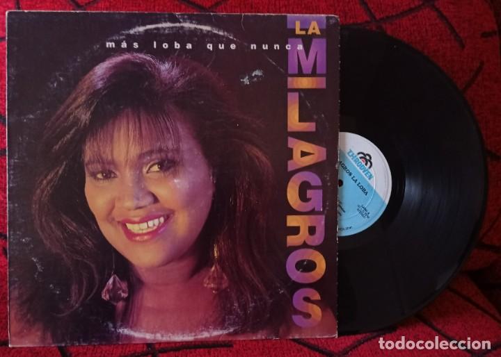 Discos de vinilo: LA MILAGROS ** Mas Loba Que Nunca ** VINILO ORIGINAL 1991 USA LP