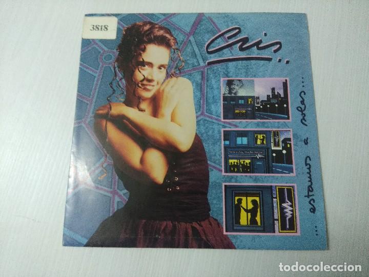 Discos de vinilo: CRIS/ESTAMOS A SOLAS/SINGLE PROMOCIONAL. - Foto 1