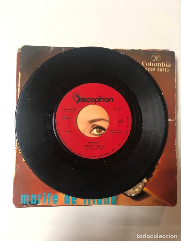 Discos de vinilo: DISCO VINILO 7&rdquo;. MARIFE DE TRIANA. DISCOPHON. 1971 - Foto 3
