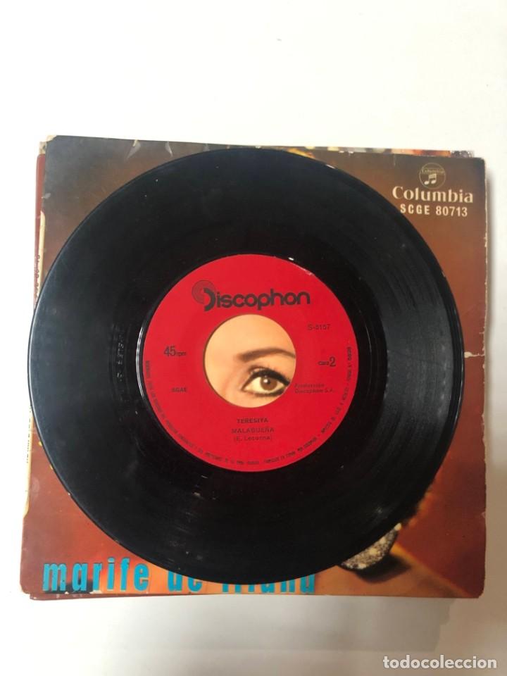 Discos de vinilo: DISCO VINILO 7&rdquo;. MARIFE DE TRIANA. DISCOPHON. 1971 - Foto 4