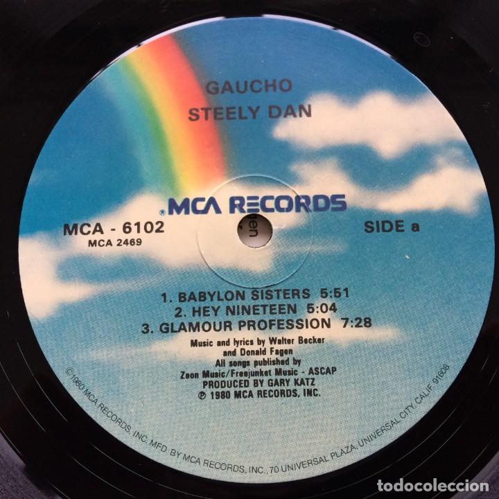 Discos de vinilo: Steely Dan &lrm;&ndash; Gaucho , US 1980 MCA Records* - Foto 4