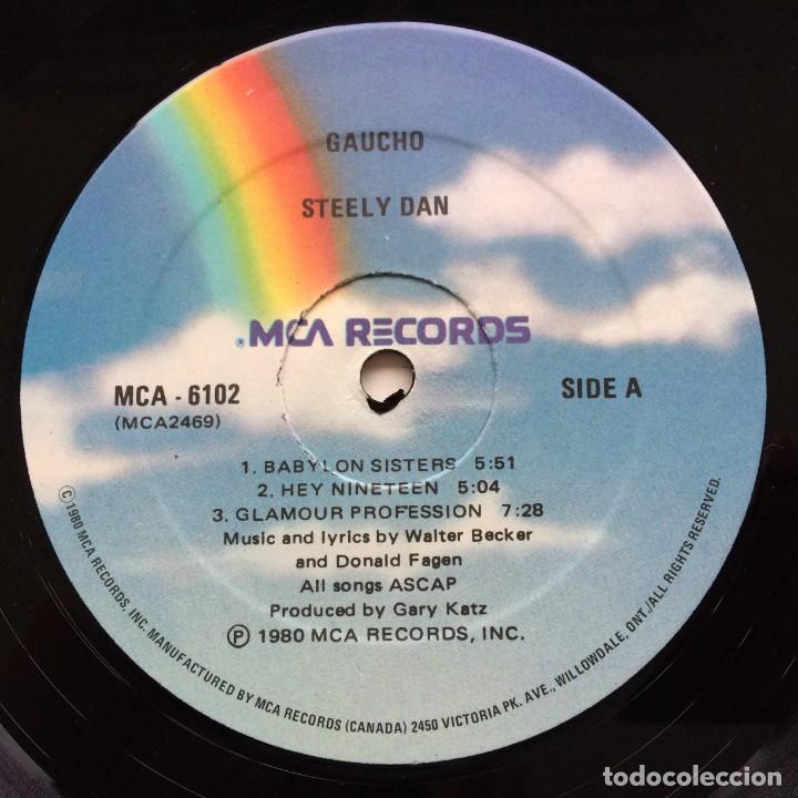 Discos de vinilo: Steely Dan &lrm;&ndash; Gaucho , Canada 1980 MCA Records* - Foto 4