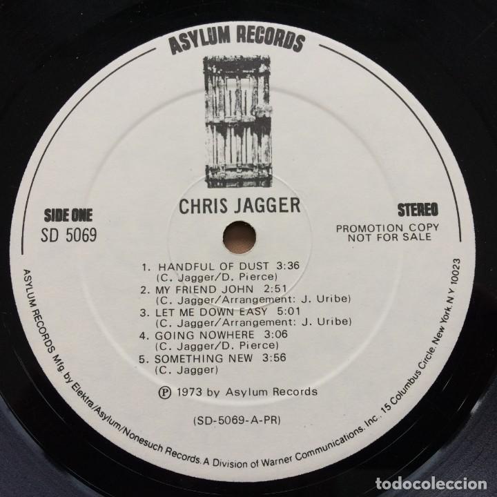 Discos de vinilo: Chris Jagger &lrm;&ndash; Chris Jagger , USA 1973 Asylum Records - Foto 3
