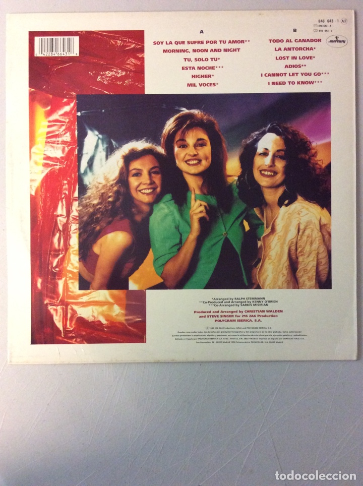 Discos de vinilo: Chicasss. Mil voces. - Foto 2