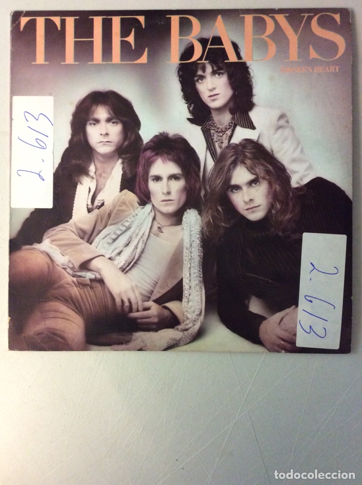 Discos de vinilo: The Babys. Broken heart. - Foto 1