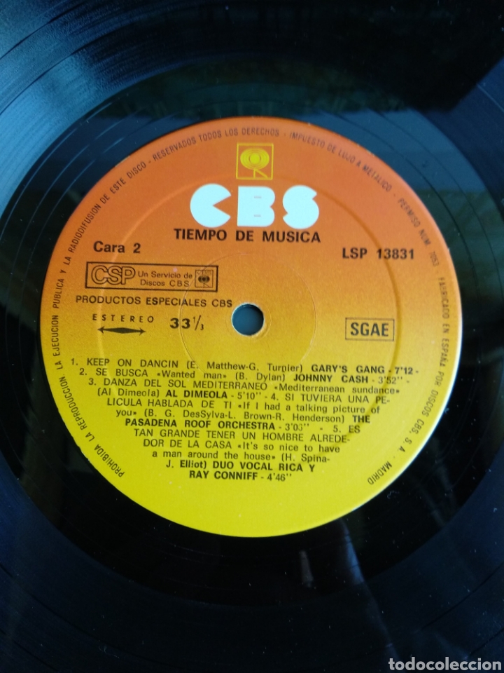 Discos de vinilo: *TIEMPO DE MUSICA, CBS, 1979 A3 - Foto 4