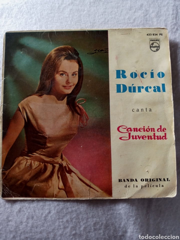 Discos de vinilo: Rocio Durcal-cancion de juventud+3..disco vinilo EP - Foto 1