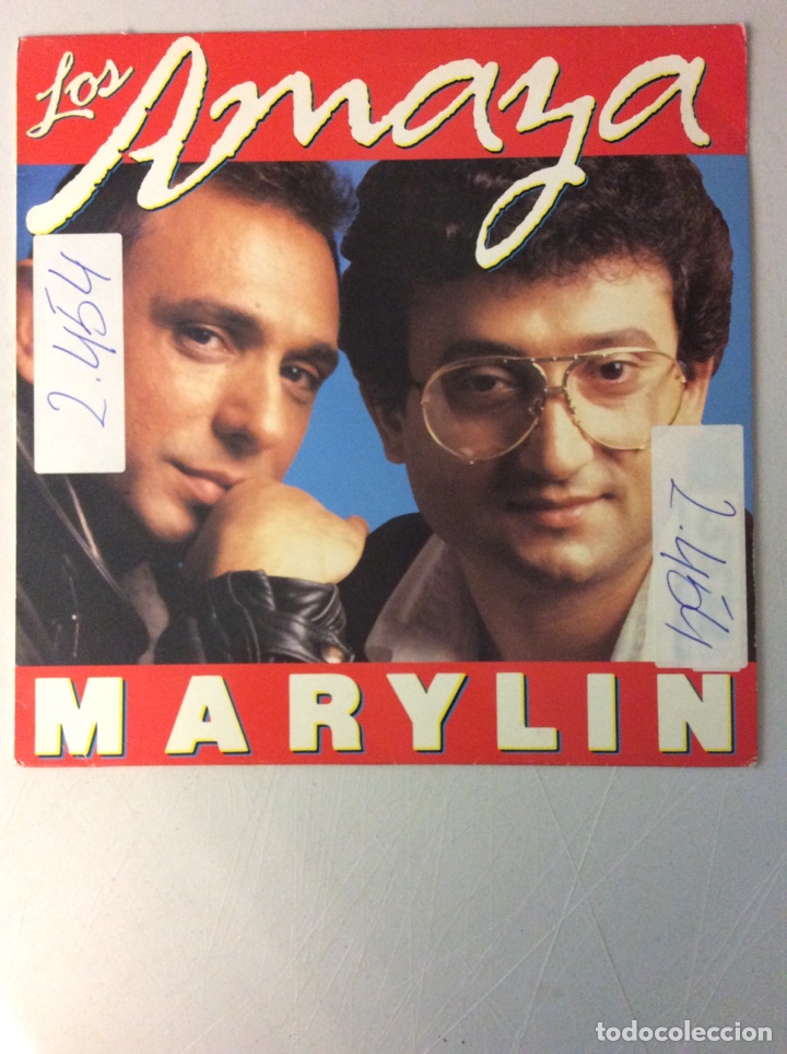 Discos de vinilo: Los Amaya. Marylin. - Foto 1