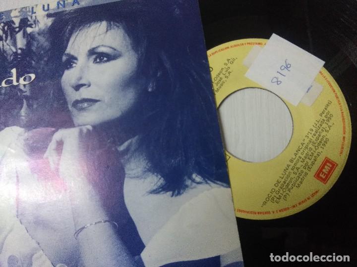 Discos de vinilo: ROCIO JURADO/ROCIO DE LUNA BLANCA/SINGLE. - Foto 2