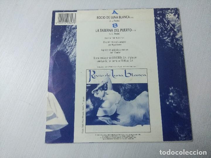 Discos de vinilo: ROCIO JURADO/ROCIO DE LUNA BLANCA/SINGLE. - Foto 3