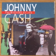 Discos de vinilo: JOHNNY CASH - THE MYSTERY OF LIFE (LP) 1991. Lote 308277233