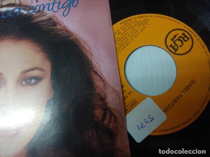 Discos de vinilo: ISABEL PANTOJA/QUE VOY A HACER CONTIGO/SINGLE. - Foto 2