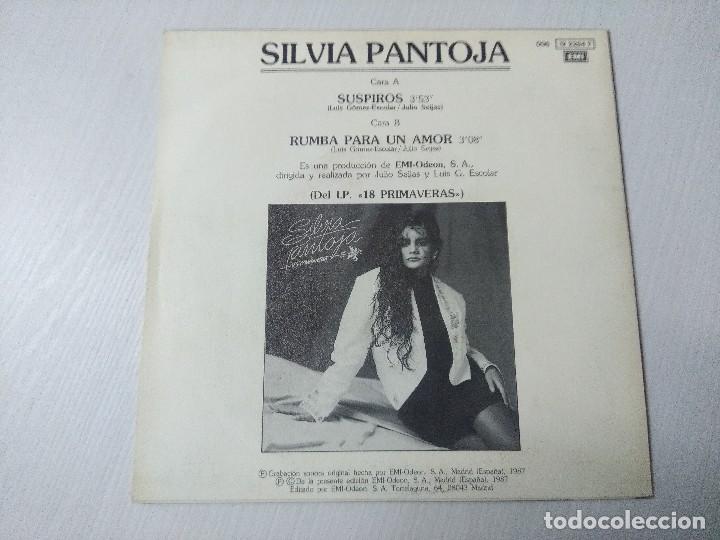 Discos de vinilo: SILVIA PANTOJA/SUSPIROS/SINGLE. - Foto 3