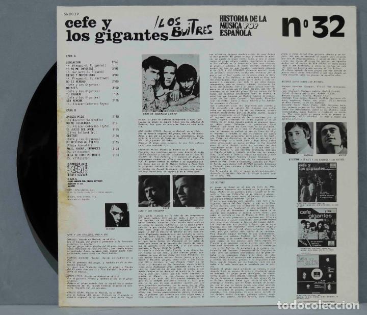 Discos de vinilo: LP. CEFE Y LOS GIGANTES. LOS BUITRES - Foto 2