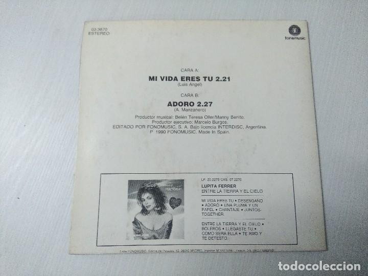 Discos de vinilo: LUPITA FERRER/VICTORIA/SINGLE. - Foto 3