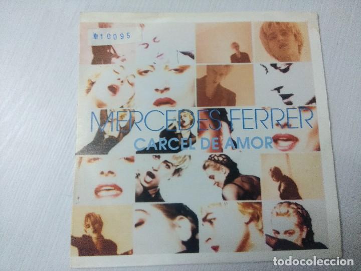 Discos de vinilo: MERCEDES FERRER/CARCEL DE AMOR/SINGLE. - Foto 1