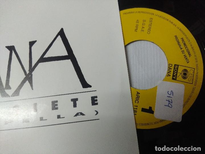 Discos de vinilo: DANA/DIECISIETE/SINGLE PROMOCIONAL. - Foto 2