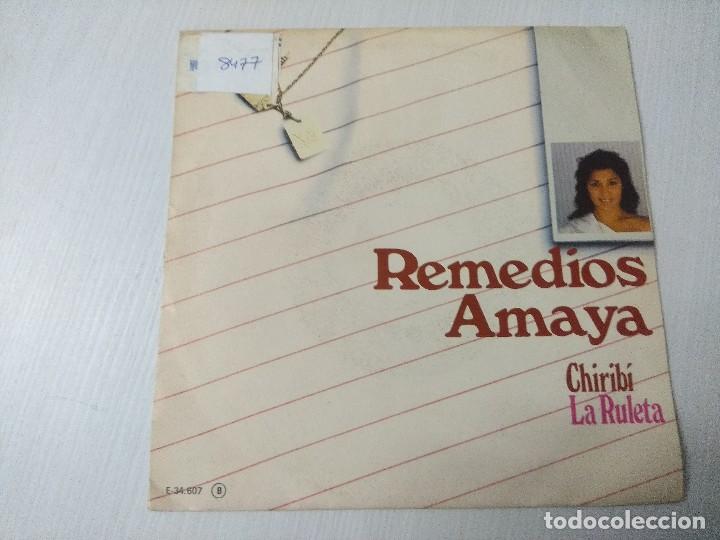 Discos de vinilo: REMEDIOS AMAYA/CHIRIBI/SINGLE. - Foto 1