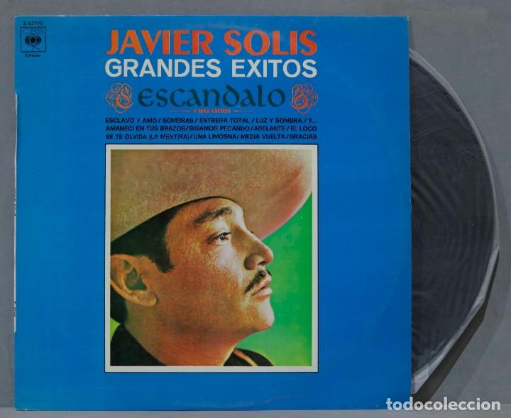 Discos de vinilo: LP. JAVIER SOLIS. GRANDES EXITOS - Foto 1
