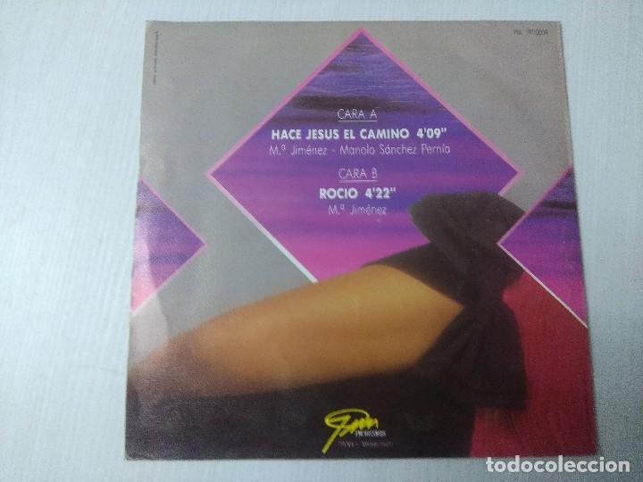 Discos de vinilo: MARIA JIMENEZ/ROCIOS/SINGLE. - Foto 3