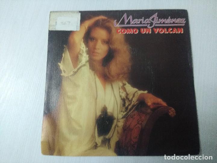 Discos de vinilo: MARIA JIMENEZ/COMO UN VOLCAN/SINGLE PROMOCIONAL. - Foto 1