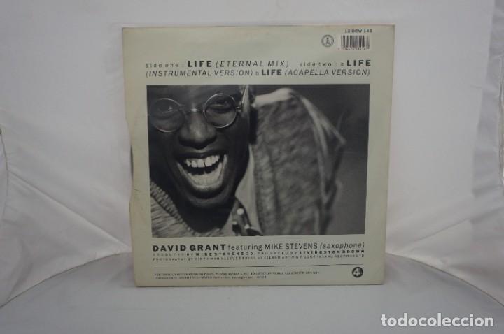 Discos de vinilo: MAXI-SINGLE - David Grant - Life (12&rdquo;) - Foto 4