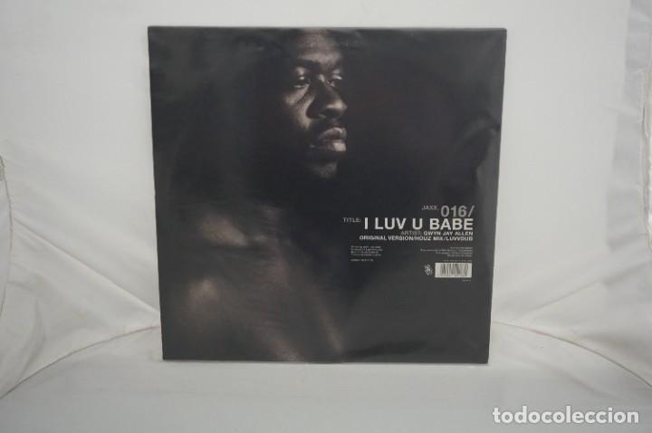 Discos de vinilo: MAXI-SINGLE - Gwyn Jay Allen - I Luv U Babe (12&rdquo;) - Foto 3