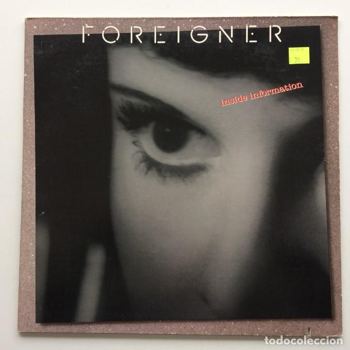 Discos de vinilo: Foreigner &lrm;&ndash; Inside Information , USA 1987 Atlantic* - Foto 1