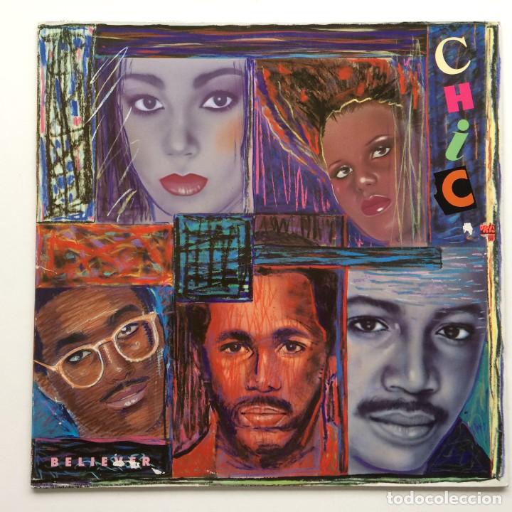 Discos de vinilo: Chic &ndash; Believer , Scandinavia 1983 Atlantic - Foto 1