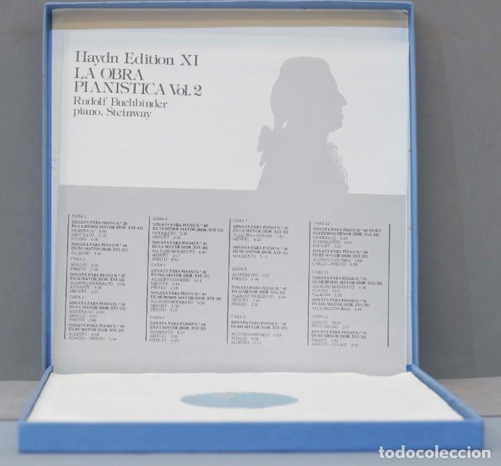 Discos de vinilo: CAJA LP. HAYND. LA OBRA PIANISTICA VOL 2 - Foto 2