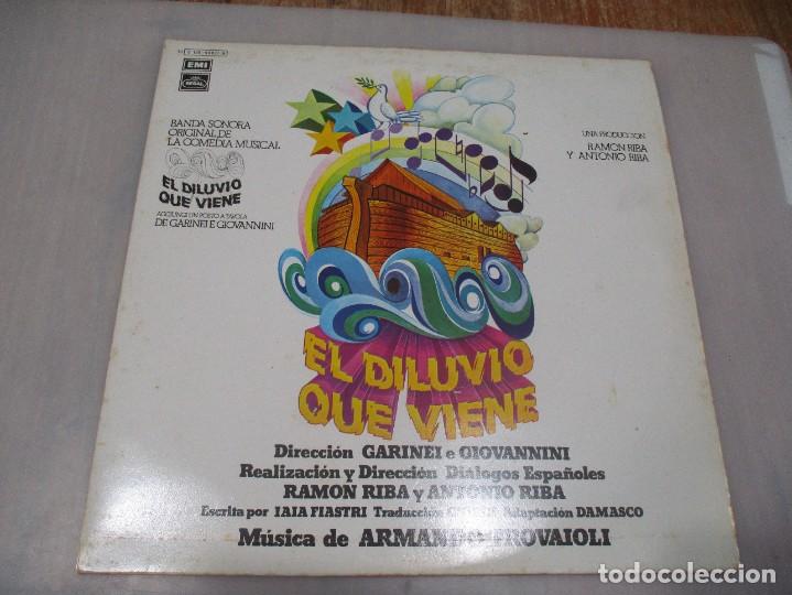 Discos de vinilo: EL DILUVIO QUE VIENE (Doble LP ) DI1472 - Foto 1