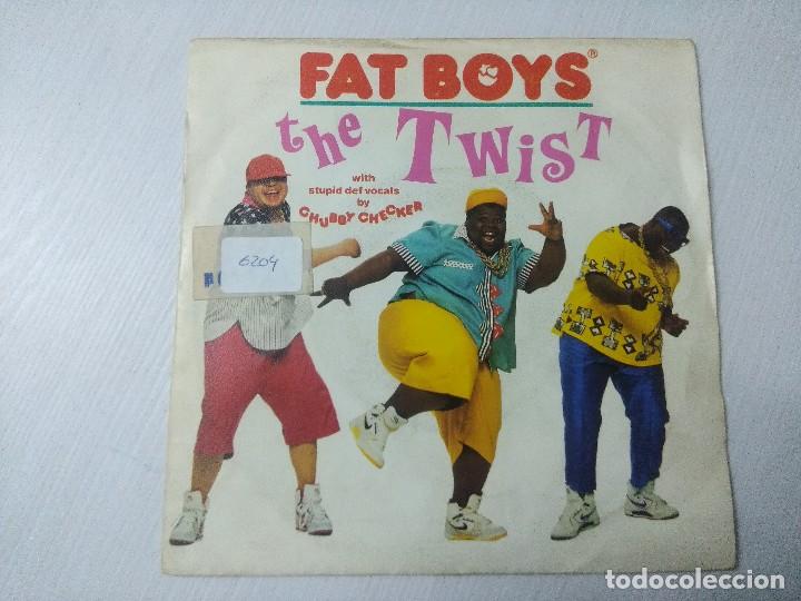 Discos de vinilo: FAT BOYS/THE TWIST/SINGLE. - Foto 1