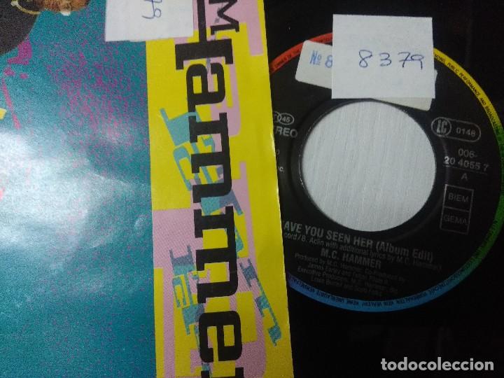 Discos de vinilo: M.C. HAMMER/HAVE YOU SEEN HER/SINGLE. - Foto 2