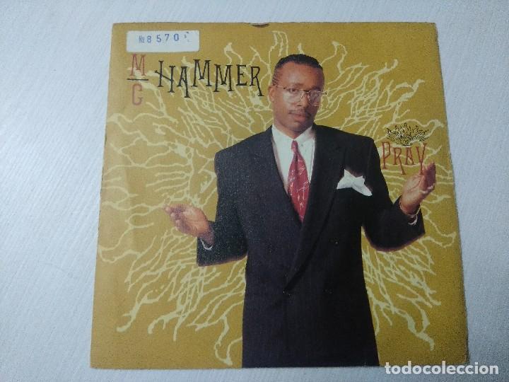 Discos de vinilo: M.C. HAMMER/PRAY/SINGLE. - Foto 1