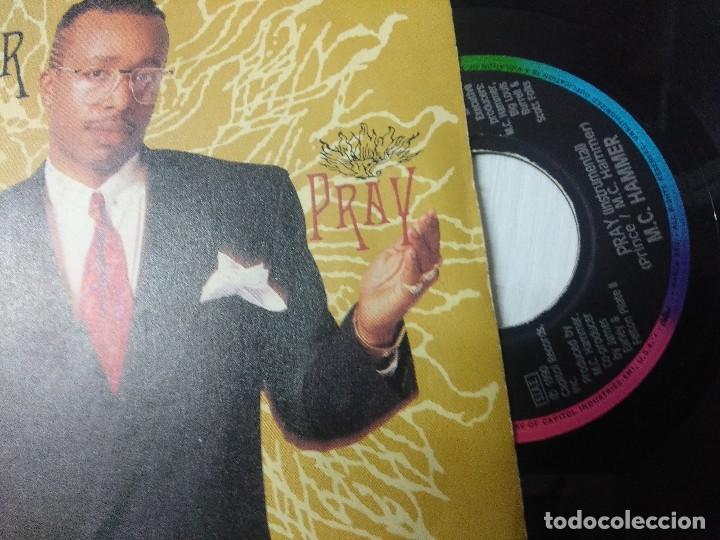 Discos de vinilo: M.C. HAMMER/PRAY/SINGLE. - Foto 2