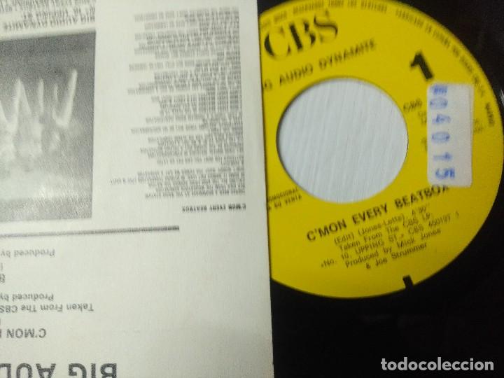 Discos de vinilo: BIG AUDIO DYNAMITE/CMON EVERY BEATBOX/SINGLE PROMOCIONAL. - Foto 2