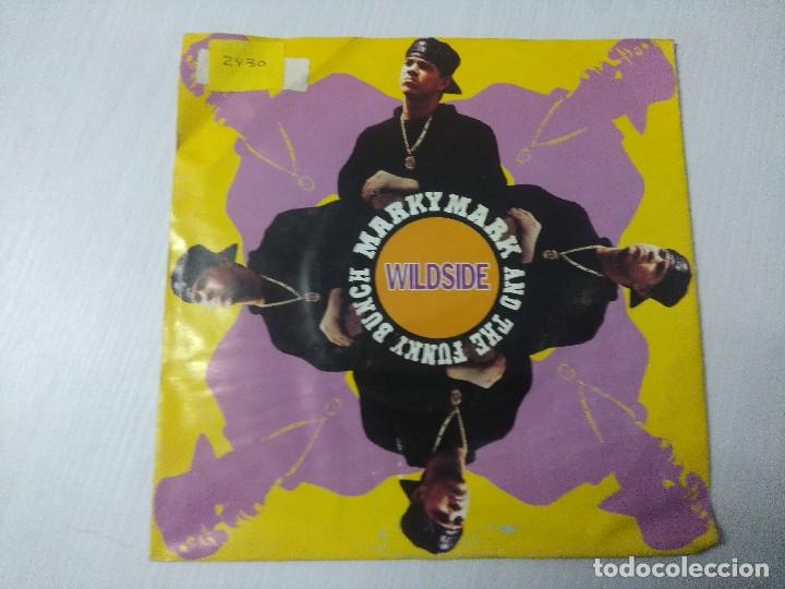 Discos de vinilo: MARKY MARK & THE FUNKY BUNCH/WILDSIDE/SINGLE. - Foto 1