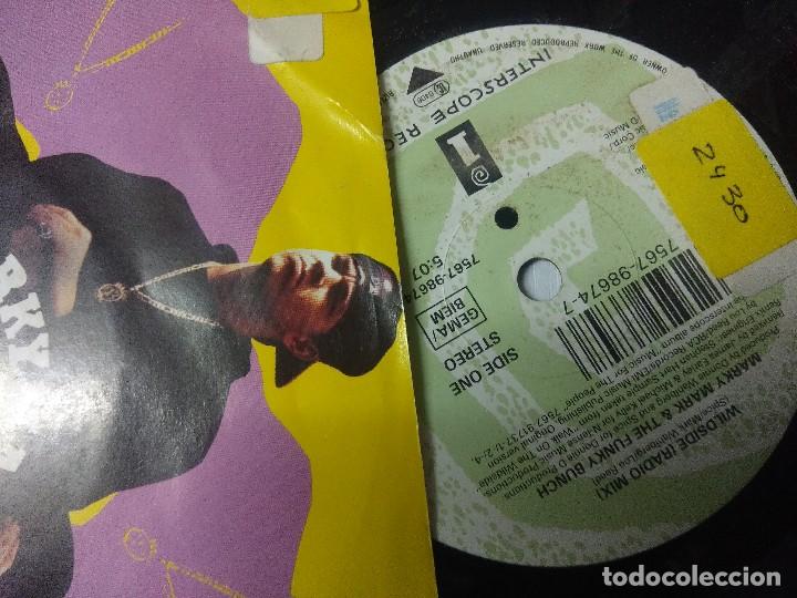 Discos de vinilo: MARKY MARK & THE FUNKY BUNCH/WILDSIDE/SINGLE. - Foto 2
