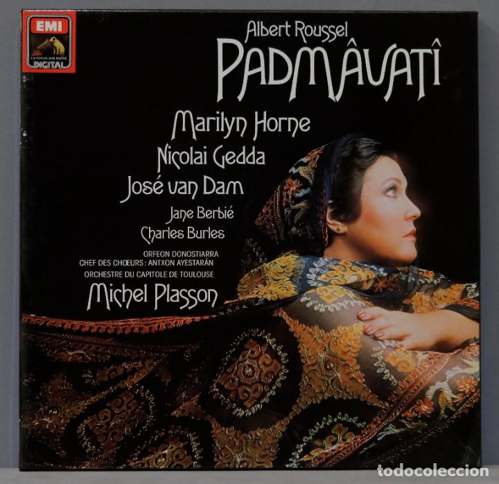 Discos de vinilo: CAJA LP. Plasson. Padm&acirc;vat&icirc;. ROUSSEL - Foto 1