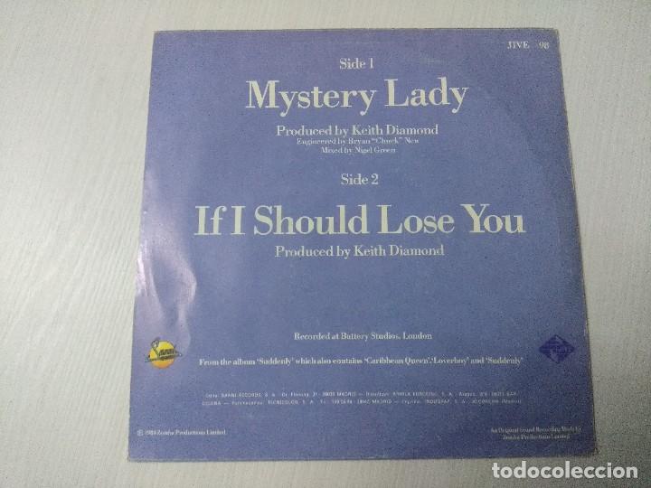 Discos de vinilo: BILLY OCEAN/MISTERY LADY/SINGLE PROMOCIONAL. - Foto 3