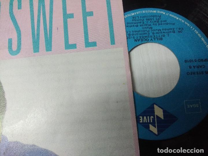Discos de vinilo: BILLY OCEAN/BITTERSWEET/SINGLE PROMOCIONAL. - Foto 2