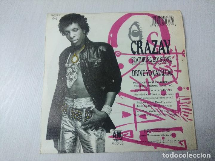 Discos de vinilo: JESSE JOHNSON/CRAZY/SINGLE. - Foto 3