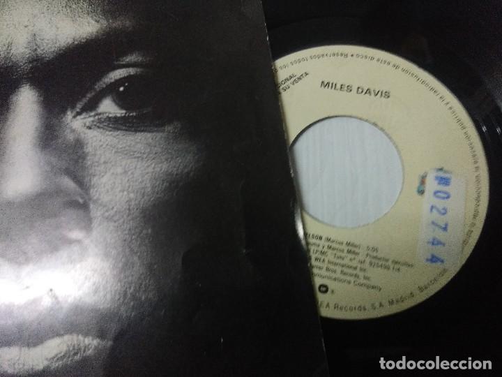 Discos de vinilo: MILES DAVIS/TUTU/SINGLE PROMOCIONAL. - Foto 2